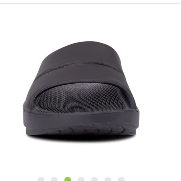 OOFOS MEN'S OOAHH SLIDE SANDAL - BLACK SIZE 8(M) SIZE‎ 10(W) NWT IN PACKAGING - Picture 4 of 8